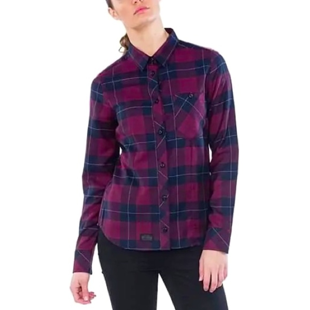 MONS ROYALE JACKSON WOMEN'S FLANNEL SHIRT
